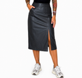 Leather skirt